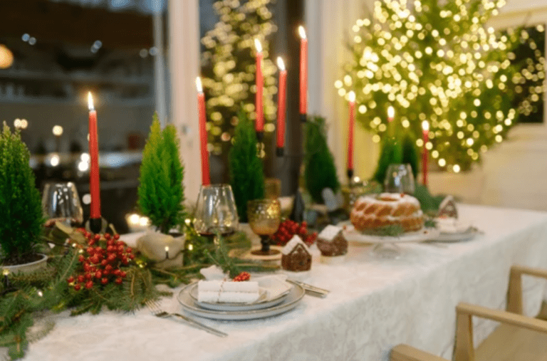 holiday tablescape ideas